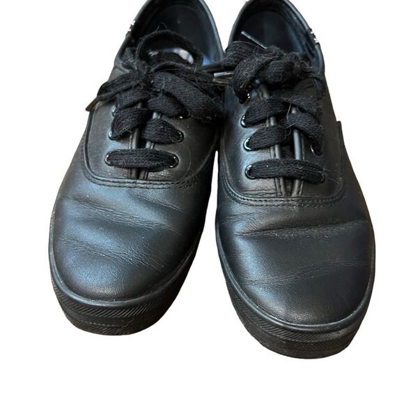 Keds black faux leather sneakers. Size 5 - Picture 7 of 8